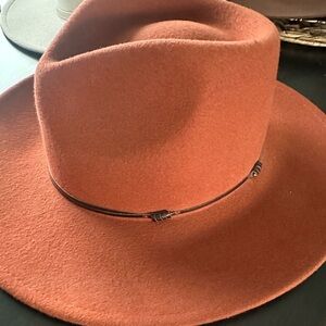 Orange Fedora Hat